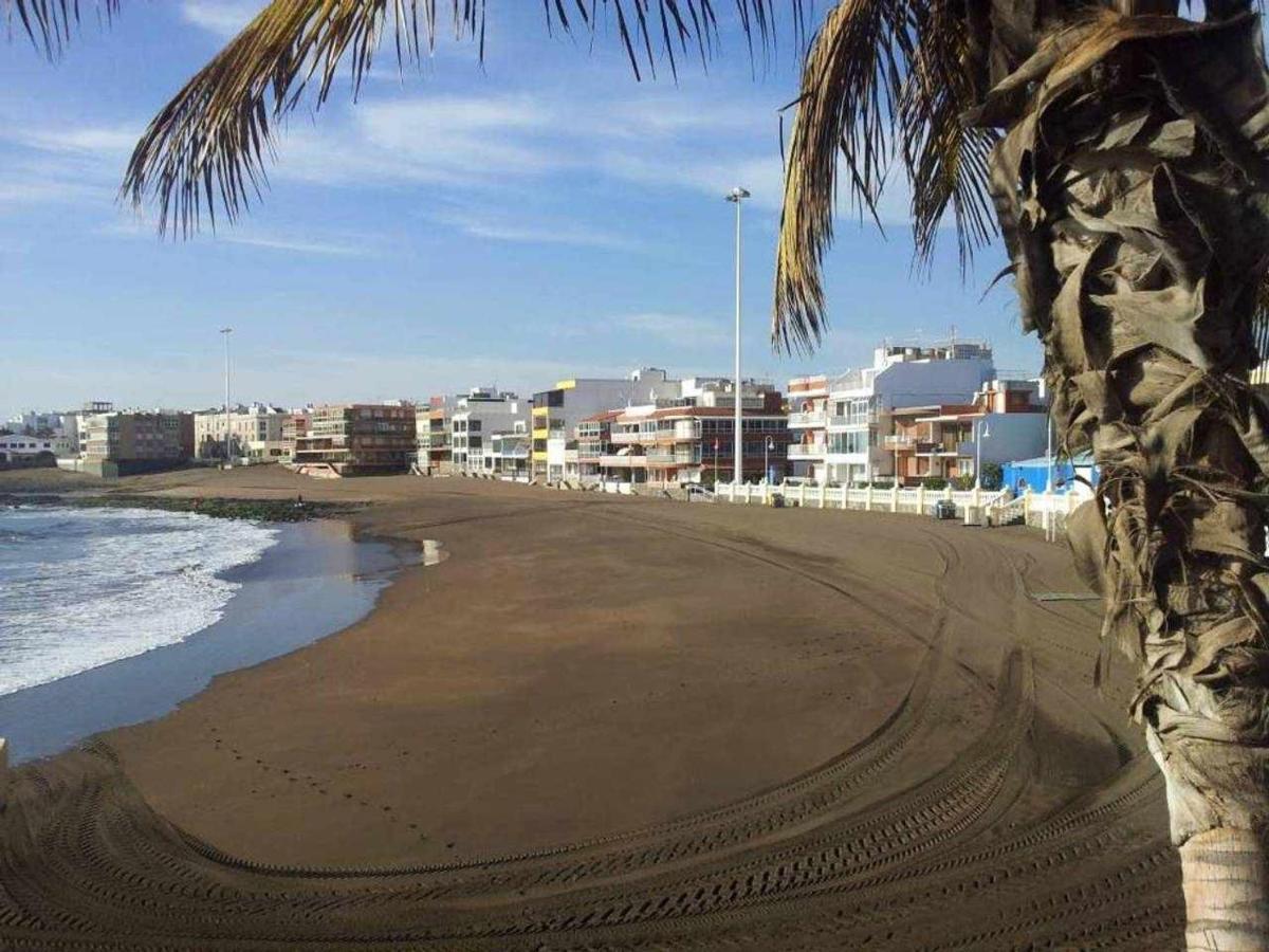 Primera línea con preciosas vistas al mar Melenara Exterior foto
